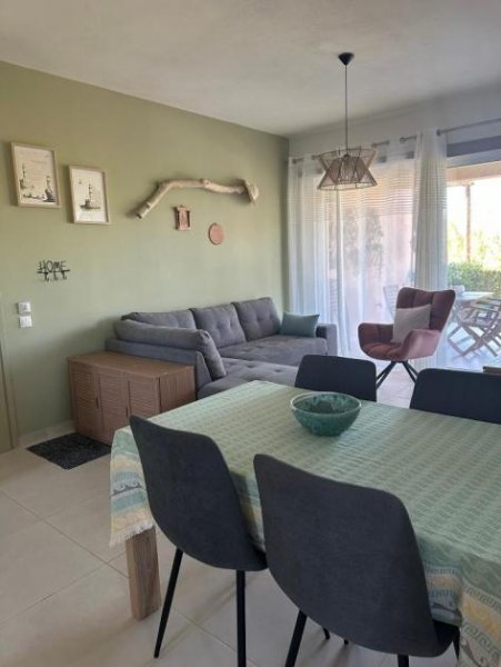 Maleme Kreta, Maleme: Erdgeschosswohnung zu verkaufen, nur wenige Schritte vom Strand entfernt Wohnung kaufen